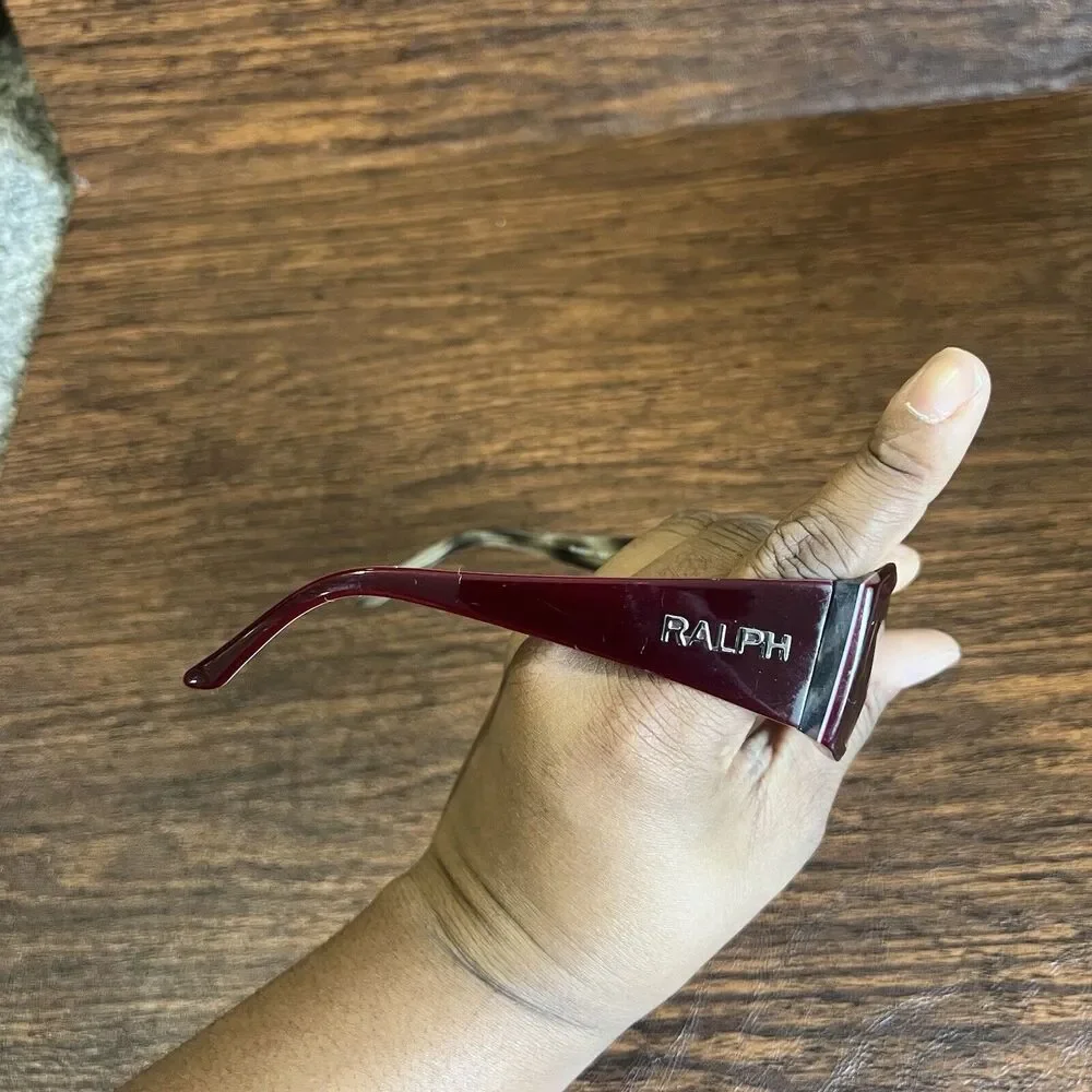 Ralph Lauren Sunglass Eyeglass Frames 54 16 130 Wine Red